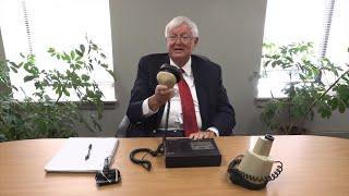 Semi-retired Georgia court reporter demonstrates voice recording system