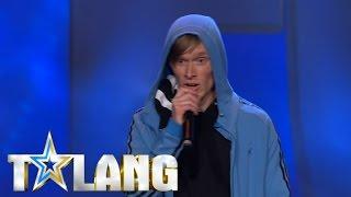 Nick Stream performing his self-written song about "Stockholm" in Sweden's Got Talent - Talang 2017