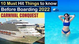 Carnival Conquest (Features and Overview)