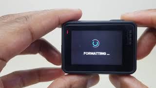 GoPro Hero Black 7 How To Format SD Card