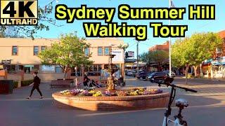 [4K] SYDNEY WALKING TOUR  | SUMMER HILL | SYDNEY AUSTRALIA 