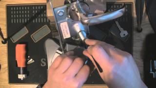 Trioving Deadbolt assembly picked open, and plug spinner used to open the "door"