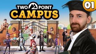 Freshleigh Meadows | 001 | Two Point Campus  Let's Play [Gameplay Deutsch]