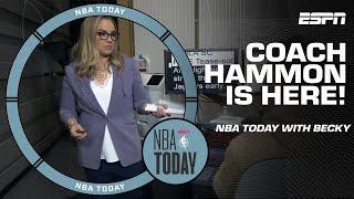 Becky Hammon coaches the entire ESPN LA staff  | NBA Today