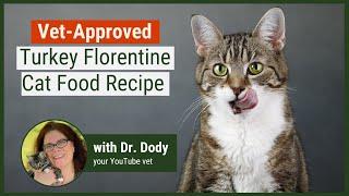 Easy-to-Make Homemade Cat Food Recipe - Violet's Turkey Florentine