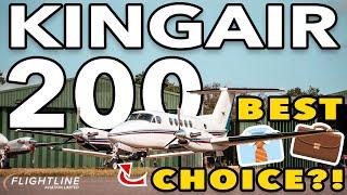 King Air 200: Most Popular Business Turboprop in the World?! | #4 4K #kingair #beechcraft #flying