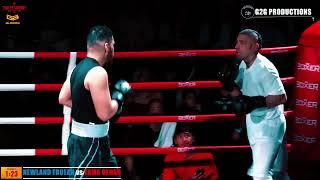 THE FOUNDRY & GLOZIER BOXING BARBER BASH 2 - NEWLAND FRUEAN vs TAMA DEHAR Boxing Fight