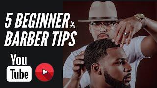 5 BEGINNER BARBER TIPS | BARBERSHOP | BARBER ADVICE | SOCIAL MEDIA TIPS | MARKETING STRATEGIES