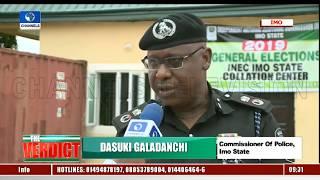 Elections Violence: Over 105 Suspects Apprehended - Imo CP |The Verdict|