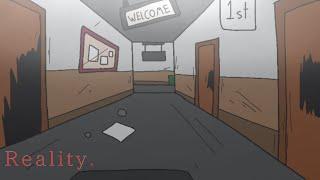 "Let's Escape Together." // Reality meme =) - The Backrooms Animation  ( Part 3.2 )