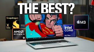 Intel vs Snapdragon vs AMD vs M3: The Best Laptop Processor!