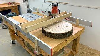 Adjustable Router Sled Homemade