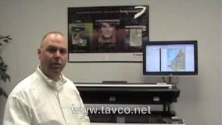 Canon iPF755 MFP Video Demo | TAVCO
