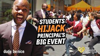 Principal Served Surprise of his Life!