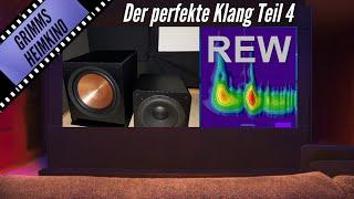 Subwoofer mit REW optimieren  Lautstärke, Fequenz, Phase, Hörtest - Teil 4