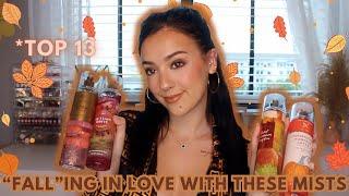 FALLing In Love With These Body Mists!! Fall Body Mist Wardrobe-Bath & Body Works!!