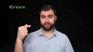 ASL Color Signs
