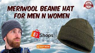 MERIWOOL Beanie Hat for Men And Women | Men's & Women's Beanie Hat On eishops