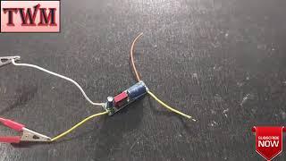 MINI LED TUBE LIGHT DRIVER MULTIMETER  OUTPUT VOLTAGE CHECK & LED STRIP TEST @MANISHCHANDRA14