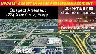 UPDATE: Arrest In Fatal Fargo Pedestrian Hit & Run