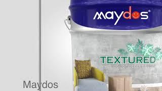 Maydos texture concrete cement effect look decorative wall paint for interior and exterior wall