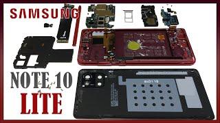 Samsung Galaxy Note 10 Lite Disassembly Teardown Repair Video