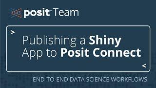 How to deploy a Shiny application using clinical trial data to Posit Connect