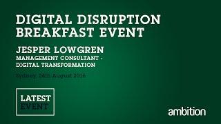 Jesper Lowgren Breakfast Event