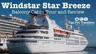 Windstar Cruises Star Breeze Balcony Cabin Tour. Is this one of the nicest suites at sea?