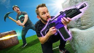 NERF Fortnite Battle Royale Challenge!