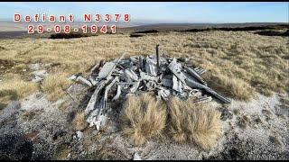 Bleaklow Head, Defiant N3378 Wreck, Bleaklow Stones