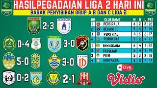 HASIL LIGA 2 TERBARU | HASIL LIGA 2 | HASIL LIGA 2 HARI INI