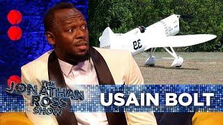 Usain Bolt Addresses Airplane Racing Claim | The Jonathan Ross Show