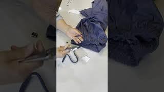 옷 만들기 와이드 팬츠  스트링 Tip 끼우기 ,tutorial for Beginners, SEOUL FIGO , SIXTH SENSE, 패션디자인!