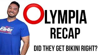 Olympia Recap