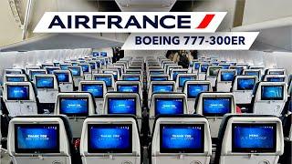 Air France Economy Class | High-Density Boeing 777-300ER Full Review | Paris CDG to Montréal