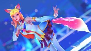 【MMD LOL】K/DA - POP/STARS (Ahri Star Guardian)【60fps】