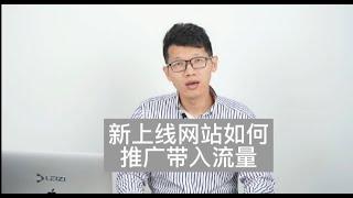 新上线的网站如何推广带入流量？