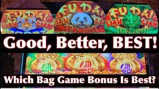 Good, Better, Best -- Three Bonuses on the Fu Dai Lian Lian Bag Game (Tiger Boost, Dragon, Panda)