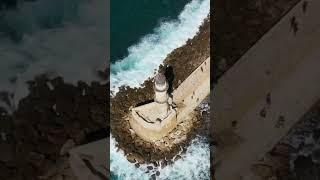 The Lighthouse of Chania is a stunning landmark that stands tall and proud