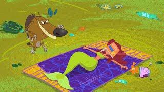 Zig & Sharko  SUNBATH  LYING IN THE SUN  Cartoons for Children