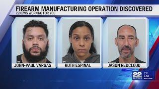 Firearm manufacturing operation in Springfield discovered during drug bust investigation