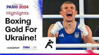 Ukraine's Oleksandr Khyzhniak wins Light Heavyweight boxing gold  | #Paris2024 #Olympics