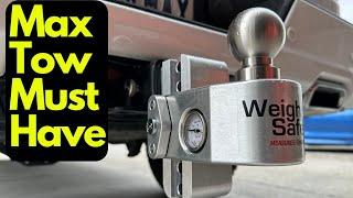 I will never TOW without this - Weigh Safe Hitch unbox and setup