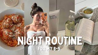 my PRODUCTIVE + CALM night routine  | (after my 9-5 in marketing)