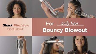 Hair Styler | Bouncy Blowout for Coily Hair Shark FlexStyle™