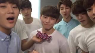 160528 seventeen 세븐틴 쇼 음악중심 대기실 (periscope)