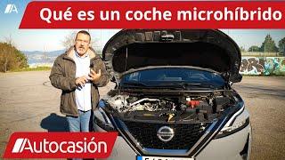 ¿Qué es un coche microhibrido, híbrido ligero, mild hybrid o MHEV? | #Autocasión