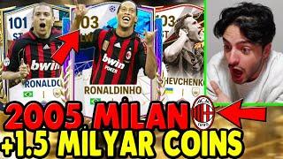 PRIME RONALDINHO TAM 1.5 MİLYAR COINS EFSANE 2005 MİLAN KADROSU FC Mobile