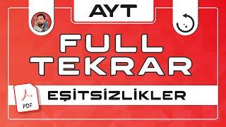 AYT FULL TEKRAR | EŞİTSİZLİKLER | 2022 | PDF | #merthoca #fulltekrar